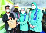 Pasar Murah PKK Kalsel di Aluh aluh Laris Diserbu Warga