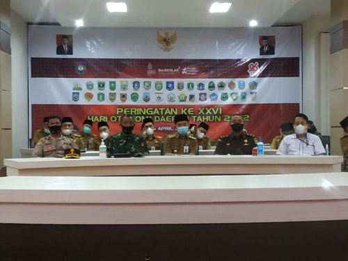 Sekda Hadiri Peringatan HUT Otda XXVI Secara Virtual 1 hal 12 Tanbu 25 klm 12