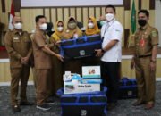 Pemkab Tapin Terima Bantuan Peralatan Kesehatan Cegah Stunting