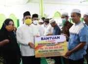 Warga Tanjung Seloka Sambut Safari Ramadhan Bupati Sayed Jafar