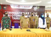Plt Bupati HSU Ikuti Peringatan Otda Secara Daring
