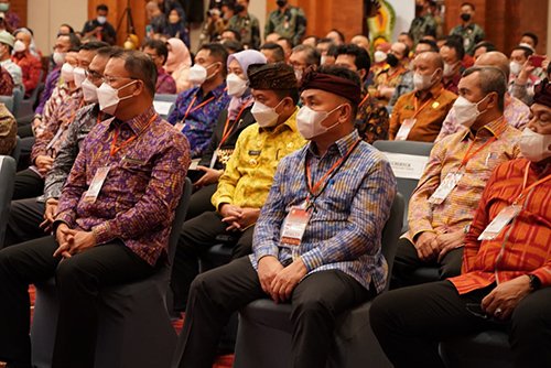 15 Kalteng 1 Gubernur Kalteng H Sugianto Sabran saat menghadiri pembukaan Rakernas APPSI