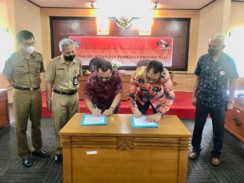 15 Kalteng 2 Penandatangana PK di Bali