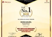Bank Kalsel RAIH TOP Number 1 BEST CHOICE AWARD