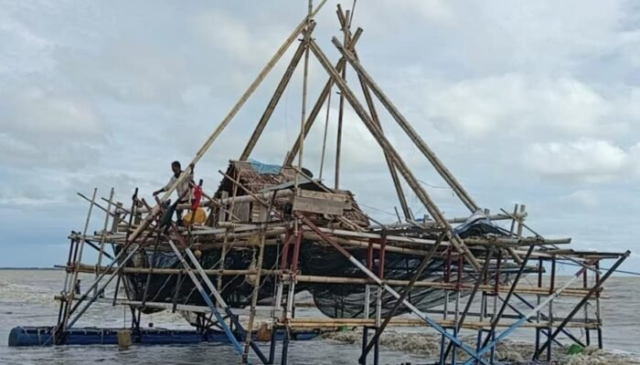 Ombak Besar dan Angin Kencang Hantam Bagan Warga Batola