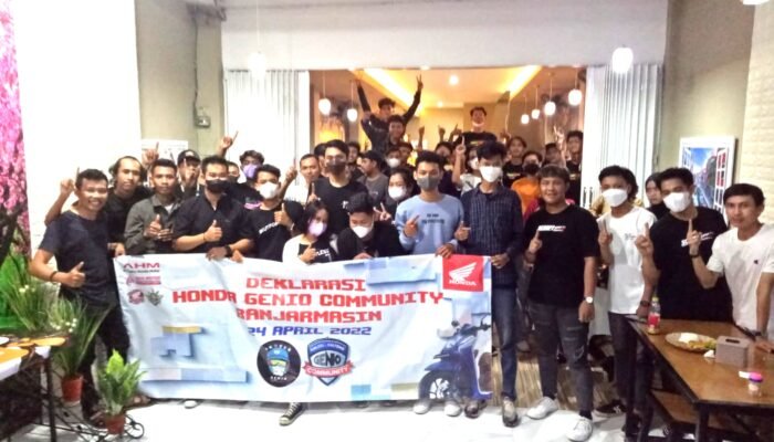 Resmi! Komunitas Honda Genio Dibentuk
