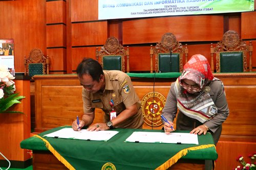 Diskominfo Jalin Kerjasama Dengan Pengadilan Agama Pelaihari 1 hal 11 Tala 3 klm 14