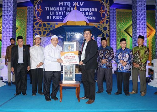 Sungai Tabuk Raih Juara Umum MTQ 1 Hal 16 4 Klm Martapura Juara umum 1