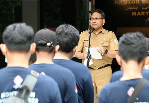 Sekda Hilman Lepas Kontingen Soina Banjar 1 Hal 16 4 klm Martapura Lepas kontingen