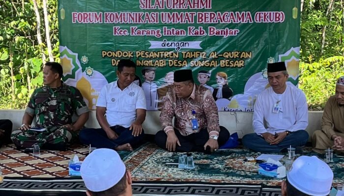 Polda Kalsel Silaturahmi Forum Komunikasi Ummat Beragama