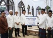 UPZ Bank Kalsel Bantu Dana Pembangunan Masjid Hayatuddin Desa Hukai