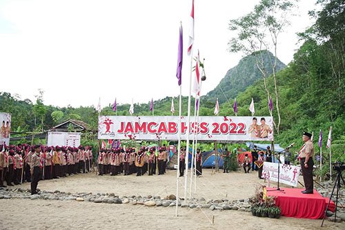 Bupati Buka Jambore Pramuka HSS di Tanuhi 1 hal 12 HSS 1 3 klm 19