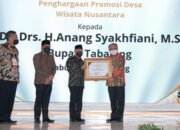 Peringkat 10 BesarBupati Tertantang Kembangkan Desa Wisata Taman Menanti Laburan