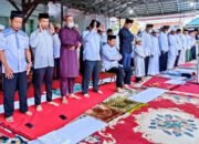 Walikota Banjarbaru Laksanakan Shalat Ied Dirumah Dinas