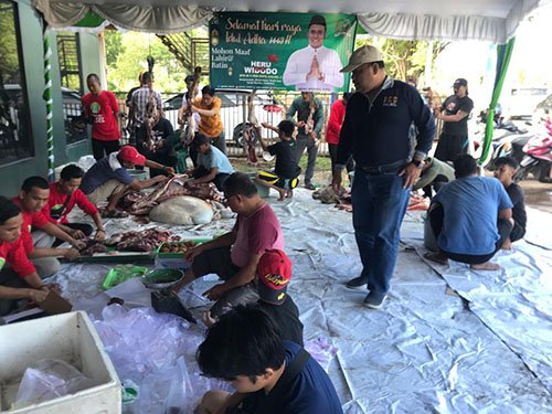 PKB Kalsel Tebar Daging Kurban Untuk Konstituenya 1 Hal 9 3 Klm PKB Kurban