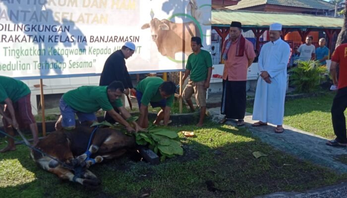 Idul Adha 1443 H Sebagai Momentum Ciptakan Lingkungan Lapas yang Lebih Baik