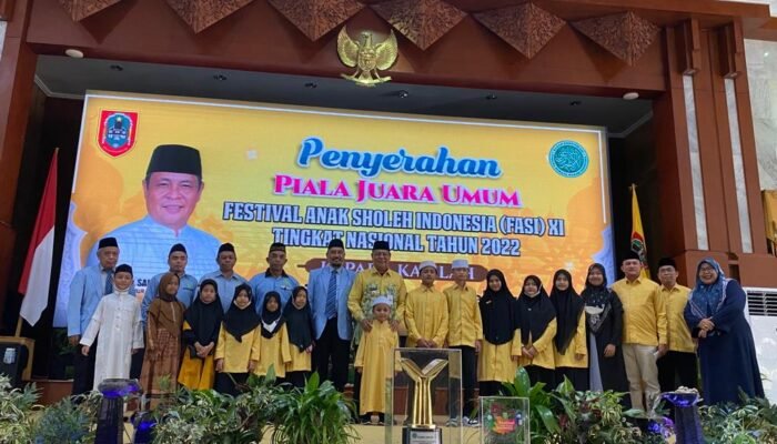BKPRMI Anugerahi Kalsel Piala Tetap Juara Umum FASI