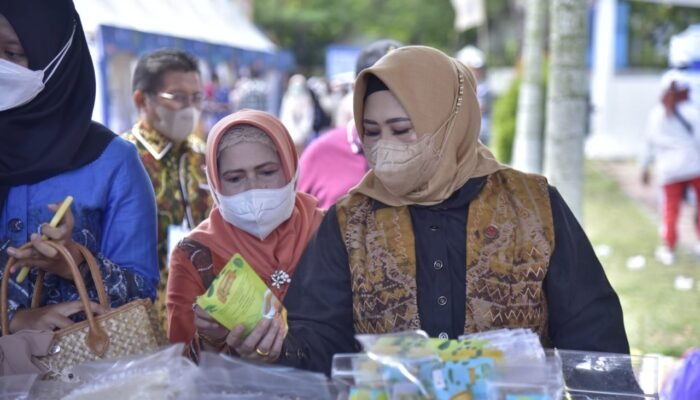 Hj Raudatul Jannah Promosikan Produk Unggulan UMKM Banua