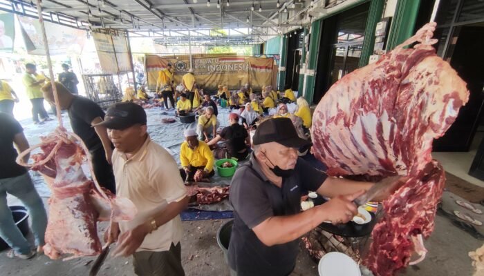 DPD Partai Golkar Kota Banjarmasin Laksanakan Ibadah Kurban