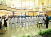 Puluhan Kepala Desa di HSU Dilantik