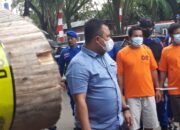 Kapal Korpolairud Mabes Polri Cegat Kayu Log di Perairan Kalsel 29 Kapal Korpolairud Mabes Polri Cegat Kayu Log di Perairan Kalsel
