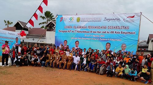 60 Atlet Muda NPC Banjarmasin Tampil di Kejurkot Penyandang disabilitas 1 13 4klm kejurkot jpg