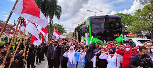 Masyarakat Diajak Merasakan Detik-Detik Proklamasi 1 5 polresta 4klm