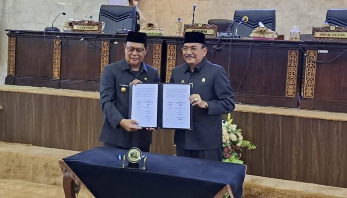 Gubernur dan DPRD Kalsel Sepakati KUA PPAS APBD 2023