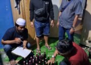 Simpan Puluhan Botol Miras, RZA Ditangkap 34 Simpan Puluhan Botol Miras, RZA Ditangkap