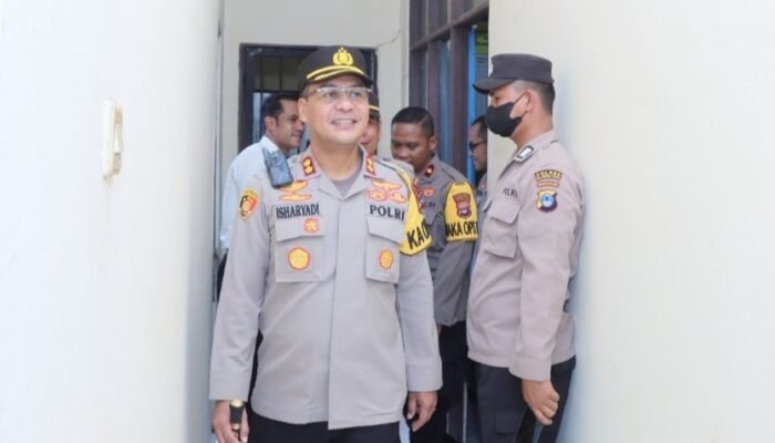 Baru Menjabat, Kapolres HSU Kunjungi Setiap Polsek