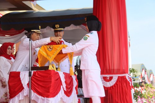 Lensa Tapin upacar detik detik proklamasi 2