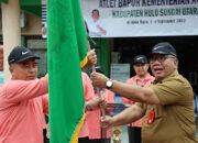 Plt Bupati HSU Hadiri Pelepasan Baporseni Kemenag