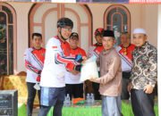 Sambil Gowes Sambangi Panti Asuhan Berikan Sembako