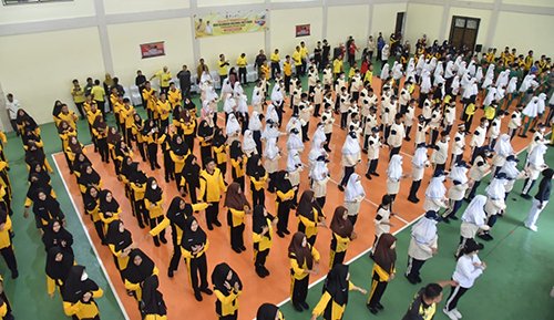 Peringatan Haornas ke 39 momentum kebangktan Olahraga di banua 1 13 2klm Haornas jpg