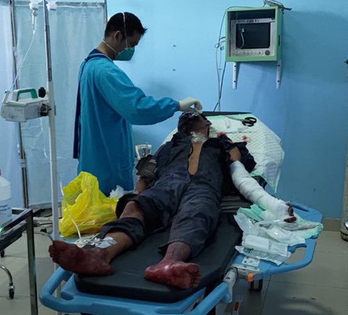 Tanki BBM Kapal TB. Abadi Sakti II Diduga Mengalami Ledakan 1 5 meledak 4klm