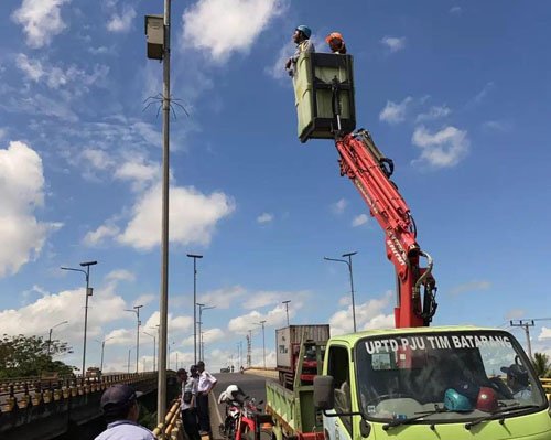Cakupan PJU di Banjarmasin 95% Sudah LED 1 Hal 9 3 Klm Let