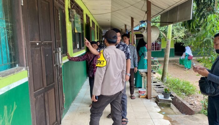 Maling Gasak Belasan Laptop dan Komputer MI Darul Aman, Kerugian Ditaksir Hampir Rp 80 Juta