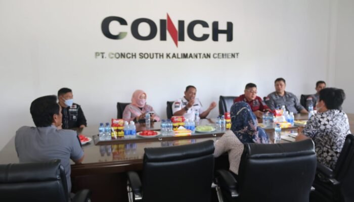 Monitoring Simpora, PT Conch Dikunjungi Kakanwil dan Tim Kemenkumham Kalsel