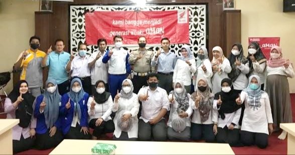 Honda Sosialisasi Keselamatan Berkendara di SMKN 4 Banjarmasin