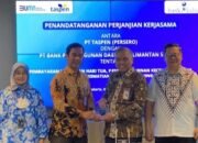 Bank Kalsel – Taspen MOU PKS Pembayaran ASN di Kalimantan Selatan