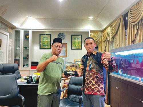 Silaturahmi dengan Paman Birin, PLN Kalselteng Siap Dukung MTQ Nasional XXIX 2022 3 Kontrak Pemprov1