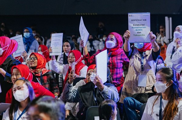 Tokopedia Daftarkan NIB untuk 2.000 UMKM dan Dukung Program 30.000 UMKM Binaan BUMN Go Online 2 UMKM Go Online