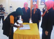 Pengurus PERWOSI Kotabaru Dilantik