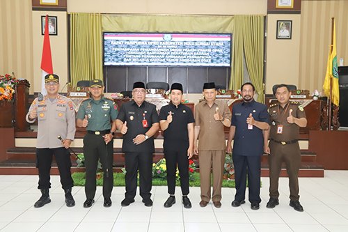 Fraksi Dewan Sampaikan Pemandangan Umum Raperda APBD Perubahan 2022 1 hal 2 HSU 3 klm 2