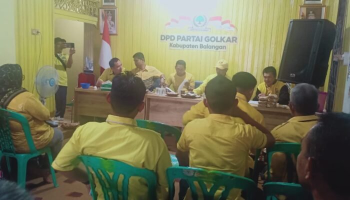 Jalan Sehat HUT Golkar ke-58, DPD Golkar Balangan Siapkan Hadiah Doorprize
