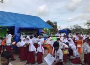Siswa SD Kayu Bawang Gambar Serbu Pusling Palnam 14 Siswa SD Kayu Bawang Gambar Serbu Pusling Palnam