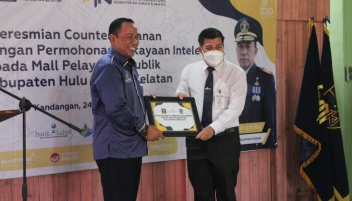 Gerai Layanan KI Hadir di Mall Pelayanan Publik HSS, 20 UKM Dapatkan Pendaftaran Merek Gratis!