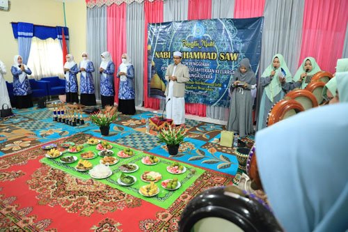 TP PKK Kabupaten HSU Gelar Peringagan Maulid Nabi SAW 1 hal 2 HSU 3 klm 1