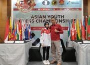 Pecatur HSU Nisfha Raih Prestasi di Ajang Asian Youth Chess Championships 2022