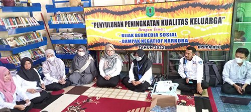 DP3A Berikan Penyuluhan Peningkatan Kualitas Keluarga 1 hal 2 HSU 4 klm 2